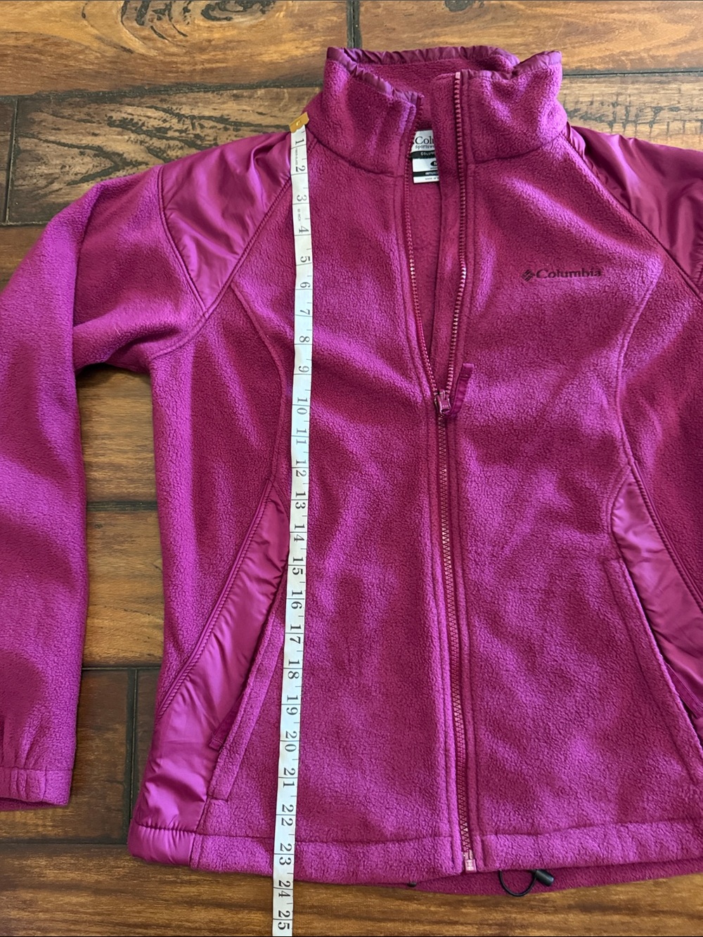 Columbia Raspberry Full-Zip Fleece Jacket - Picture 3 of 6